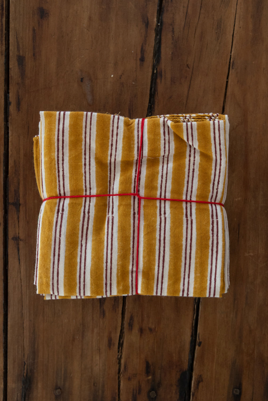 Lou Moutarde Napkins, Set of 4