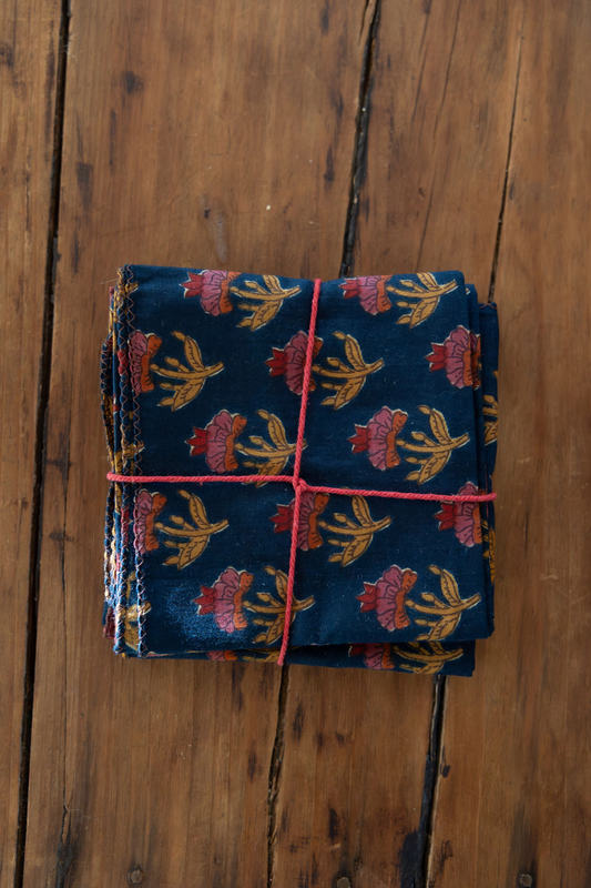 Oxalis Patriot Napkins, Set of 4