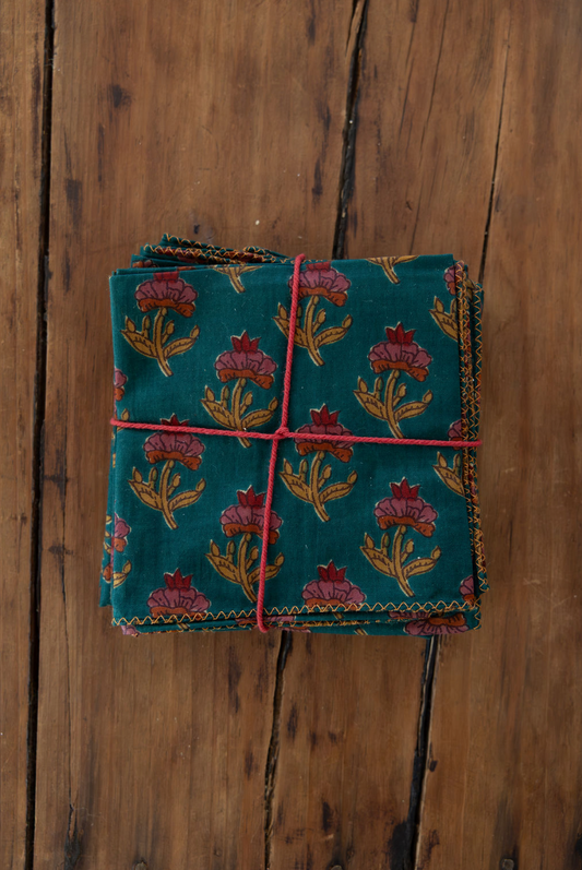 Oxalis Pond Napkins, Set of 4