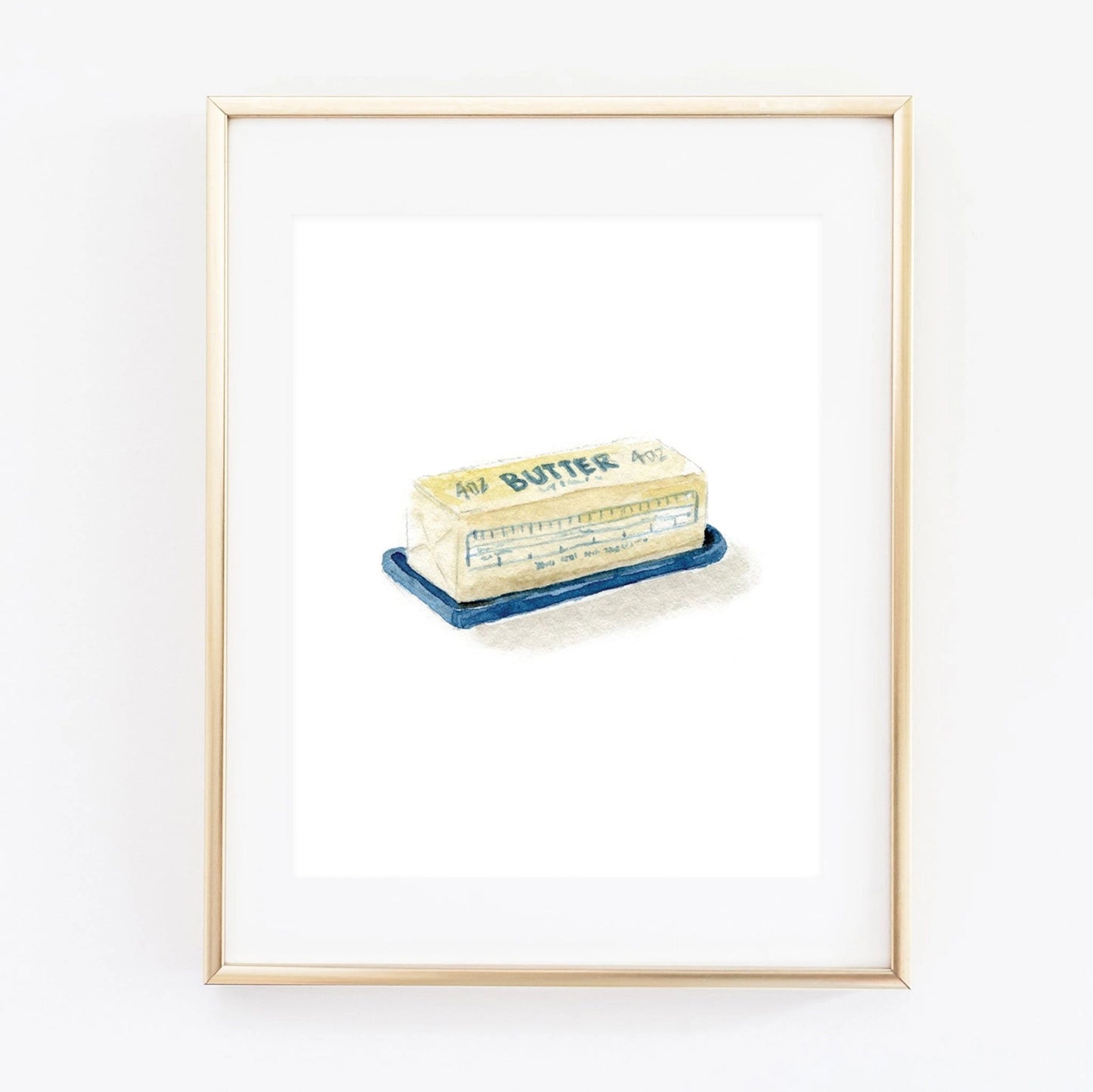 Butter Art Print (8" x 10")