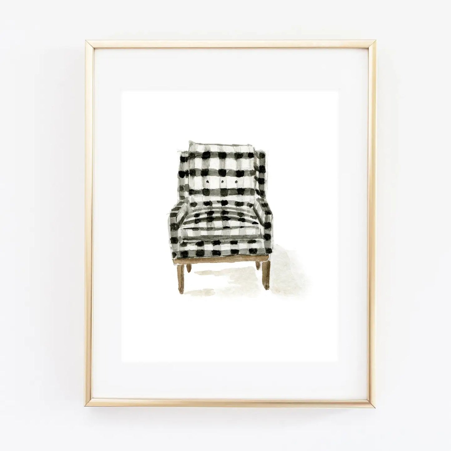 Chair Art  Print (8" x 10")