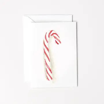 Candy Cane Mini Notecard