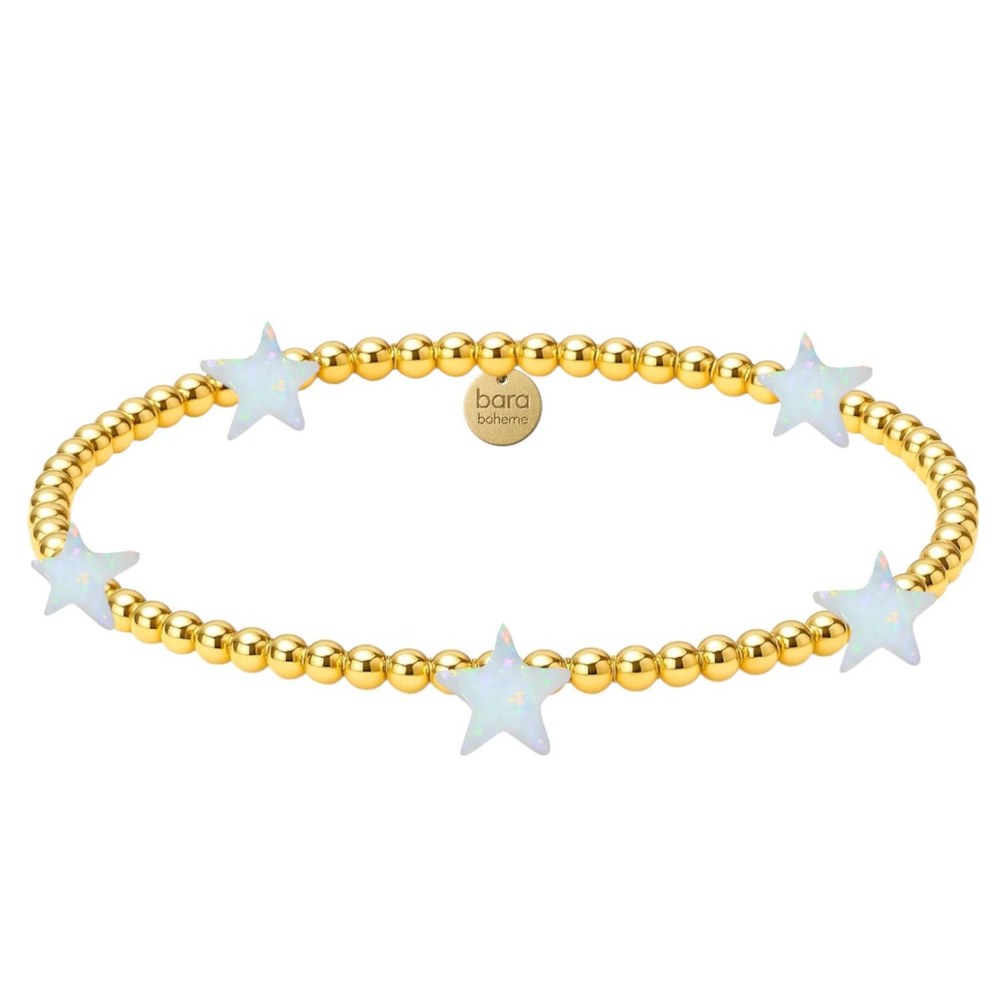 Star Beaded Opal Bracelet