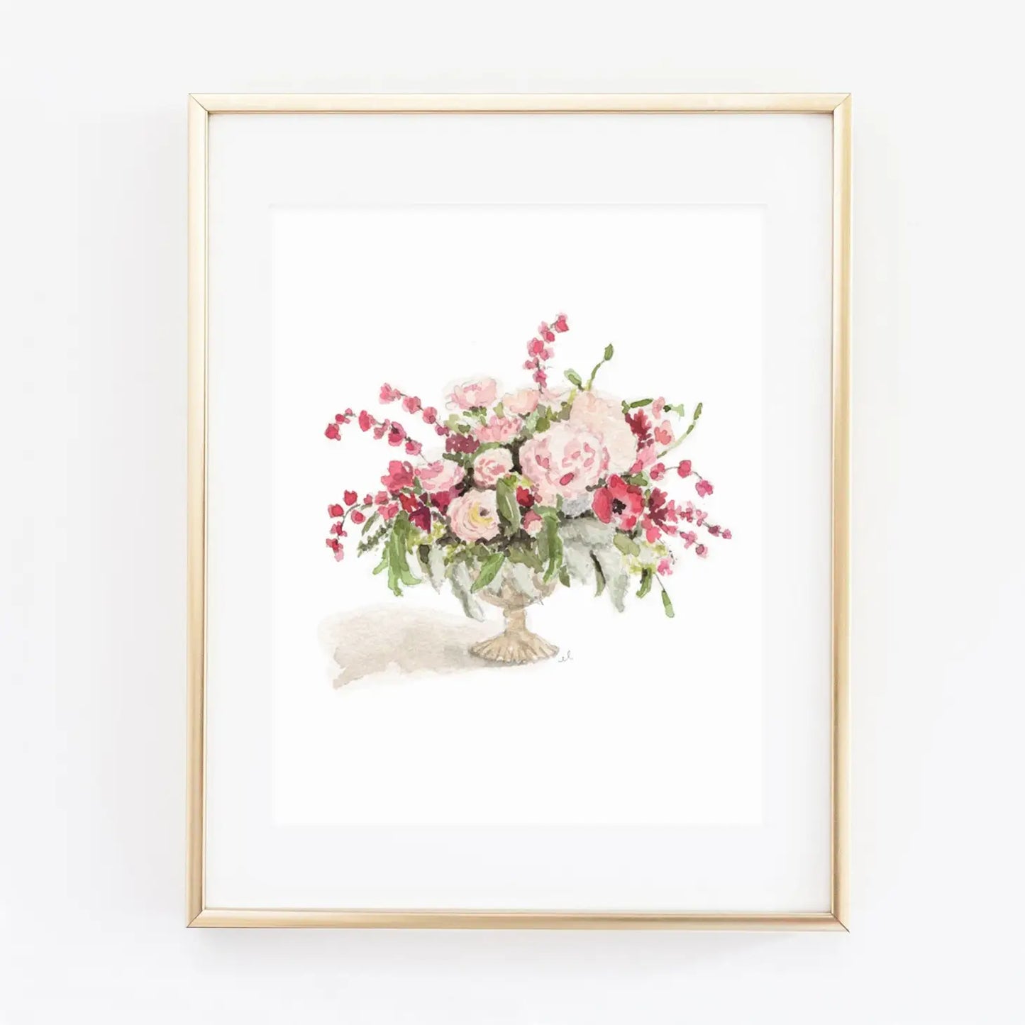 Blush Flower Art Print (8" x 10")