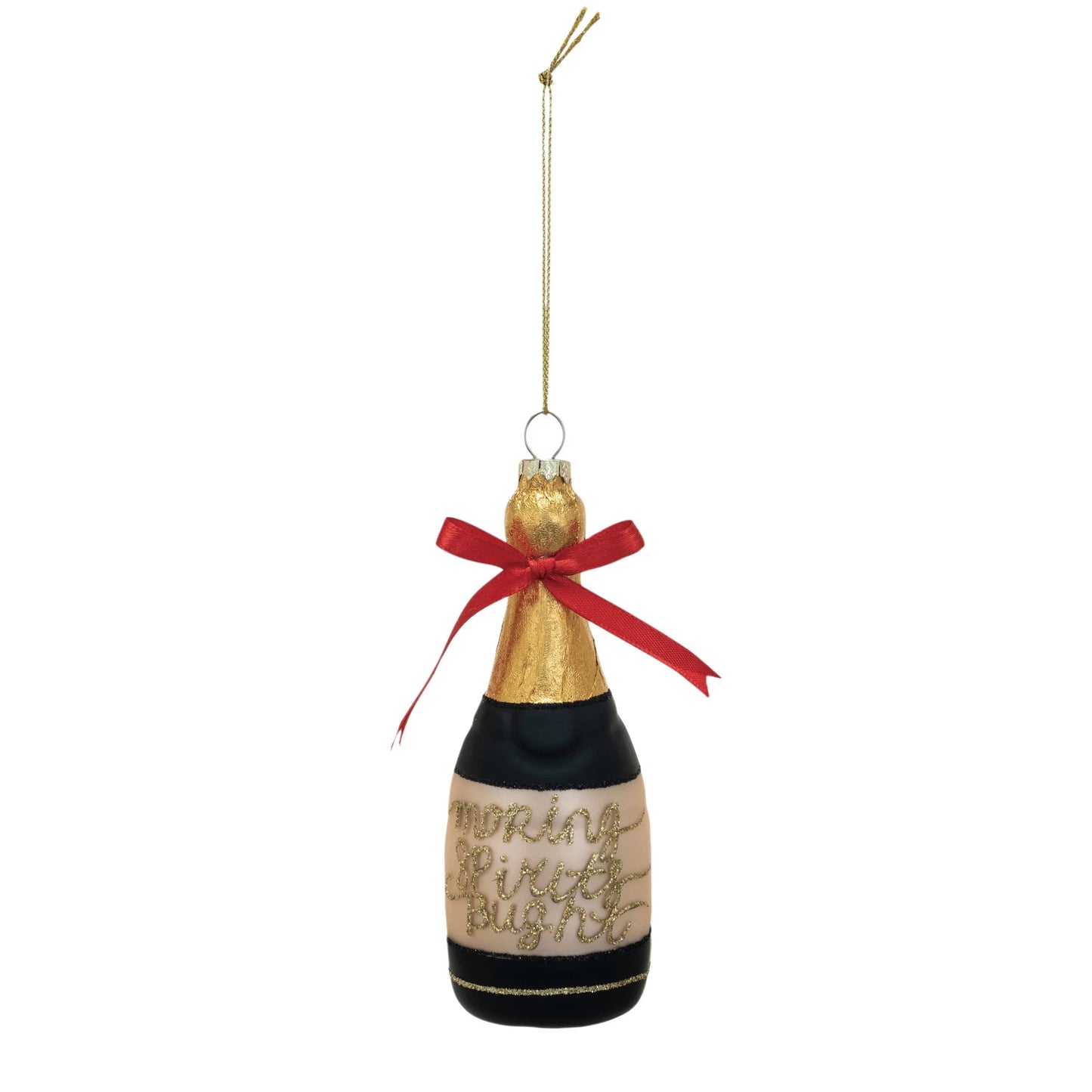 Champagne Bottle Ornament