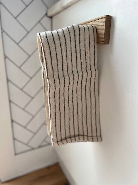 Cotton Tea Towel, Stripe Print