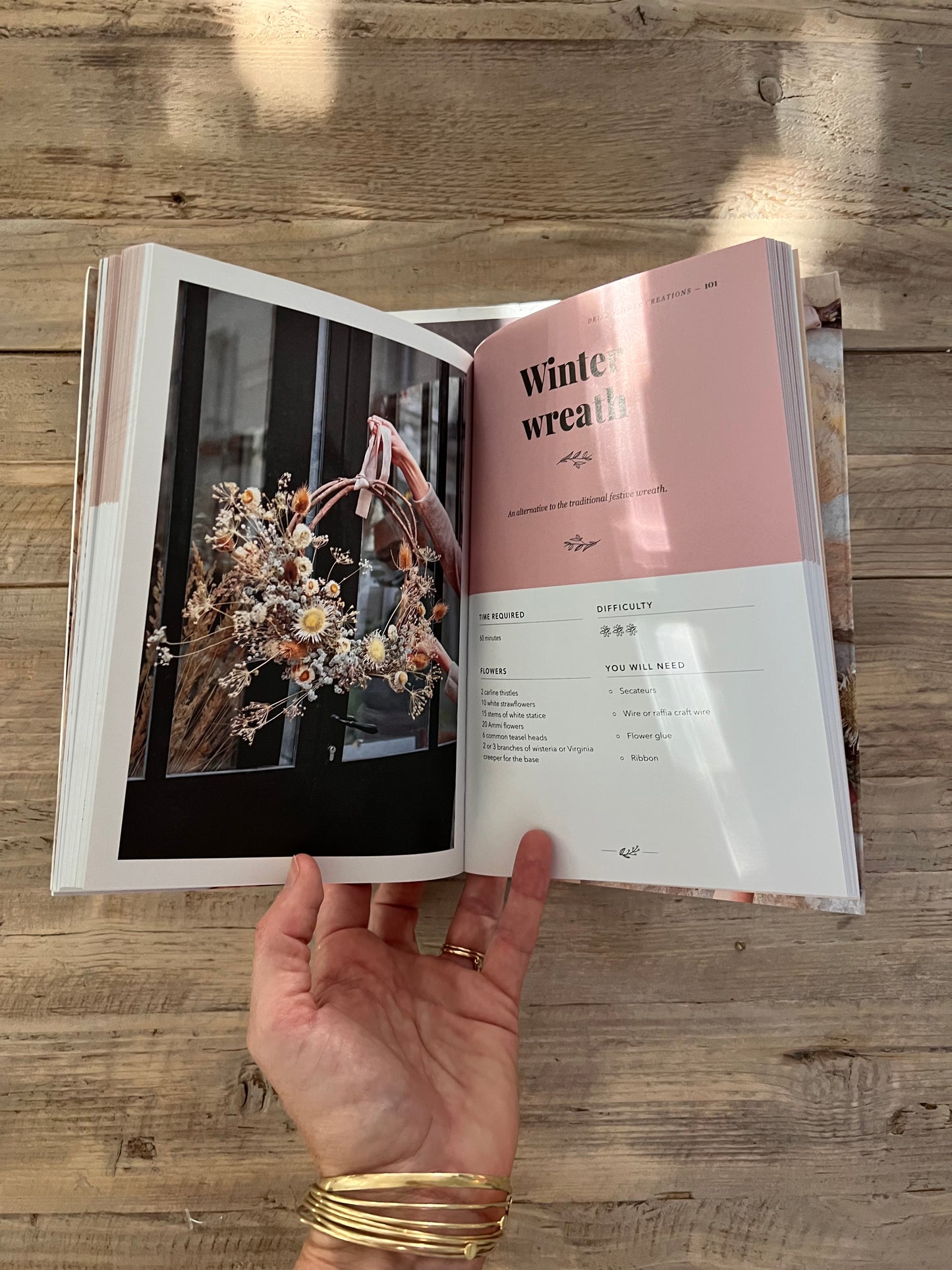 "Dried Flowers" Book