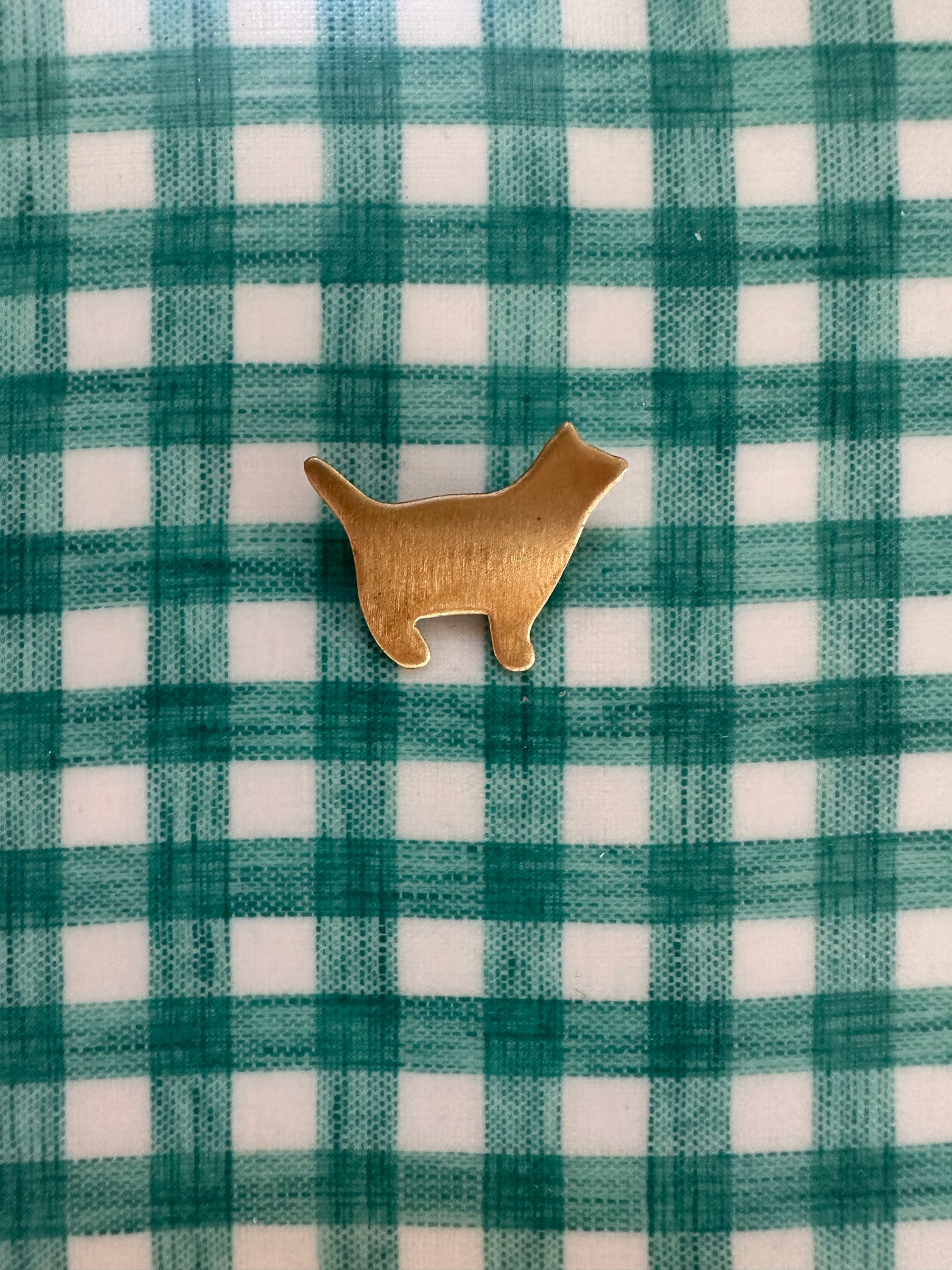 Brass Cat Pin, 3 Styles